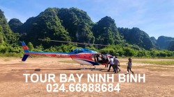 Trải nghiệm tour du lịch trực thăng Tràng An, Ninh Bình