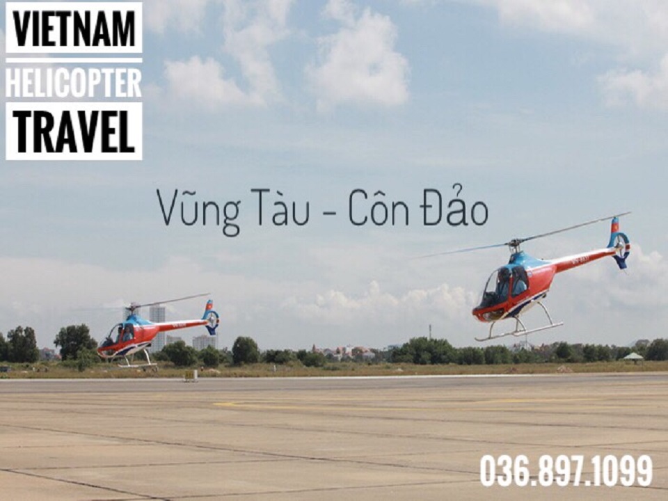 Tour trực thăng Vũng Tàu - Côn Đảo tháng 6